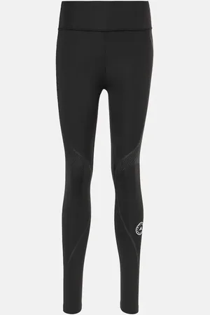 adidas TruePace logo mid-rise leggings