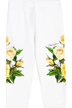 Dolce & Gabbana Baby floral jersey leggings