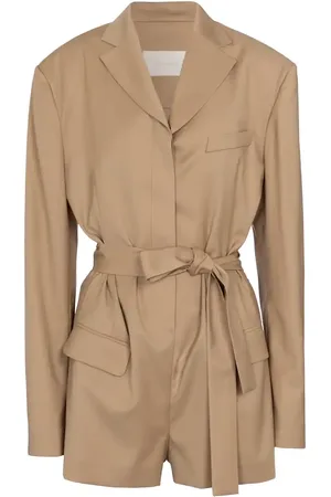 Low Classic Belted playsuit