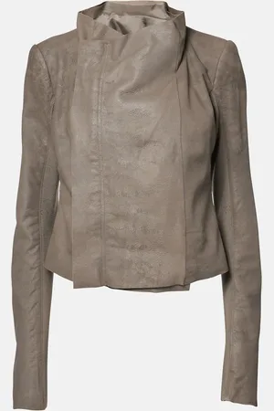 Rick Owens Leather biker jacket