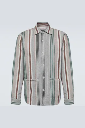 Orlebar Brown Barkley striped cotton shirt