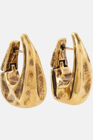 Khaite Olivia Small 18kt -plated hoop earrings