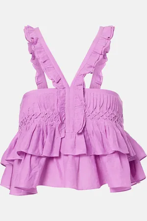 Marant Etoile Daliana cotton-blend top