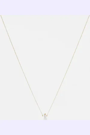 Aliita Frosty 9kt yellow necklace with enamel