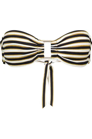 Melissa Odabash Angola striped bikini top