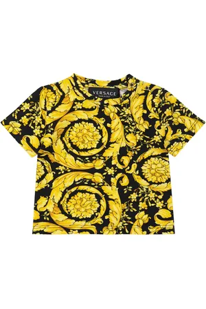 VERSACE Baby Barocco cotton-blend T-shirt