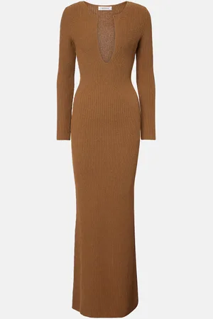 AYA MUSE Beru cotton-blend maxi dress