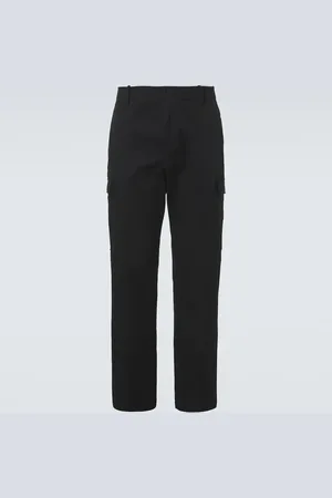 Moncler Cotton gabardine straight pants