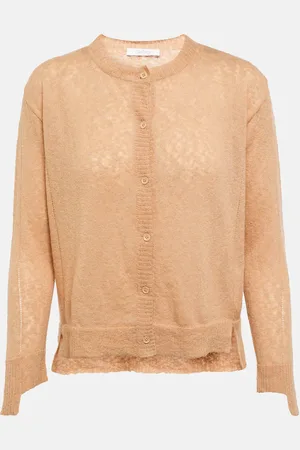 Max Mara Funghi cotton and mohair-blend cardigan