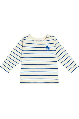 BONPOINT Baby Tourbillon cotton jersey top