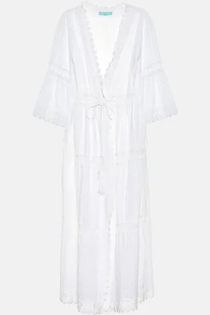 Melissa Odabash Robbi cotton-lace kaftan