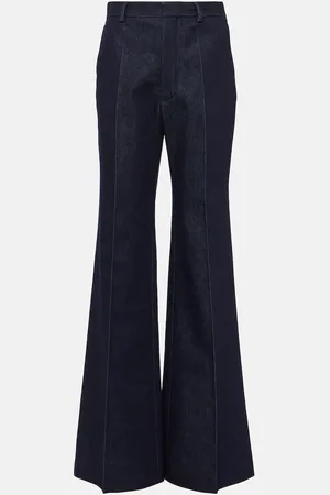 Loro Piana JosÃ© cotton and silk wide-leg pants