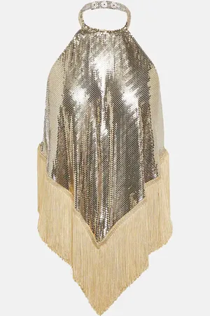 Paco rabanne Embellished halterneck top