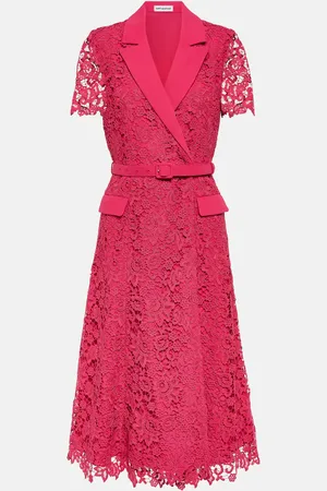 Self-Portrait Lace midi dress