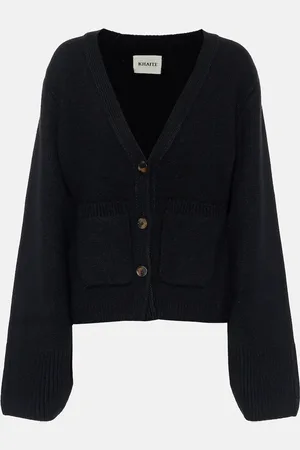 Khaite Scarlet cashmere-blend cardigan