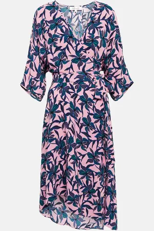 Diane von Furstenberg Floral printed midi dress