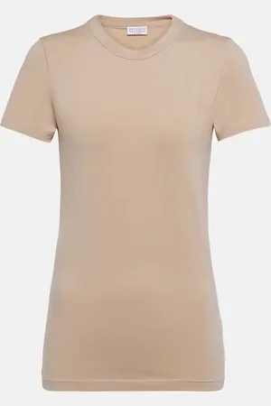 Brunello Cucinelli Cotton-blend T-shirt