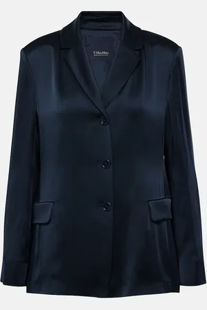 Max Mara Guido satin blazer