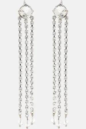 Miu Miu Crystal-embellished earrings