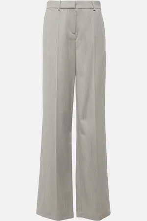 MAGDA BUTRYM Mid-rise wool straight pants