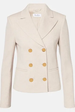 Max Mara Alabama cotton and wool blazer
