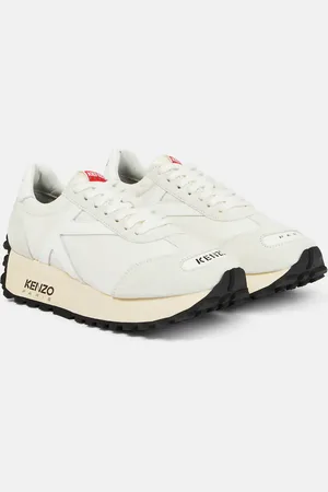 Kenzo Smile Run suede sneakers