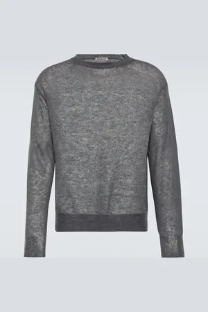 Auralee Mohair-blend sweater