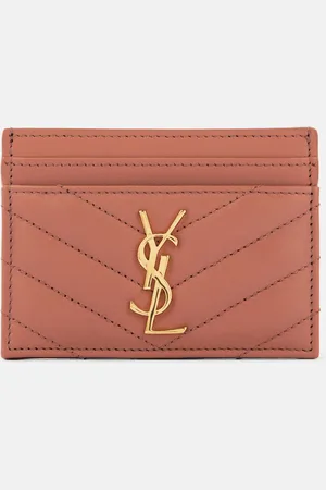 Saint Laurent Leather cardholder