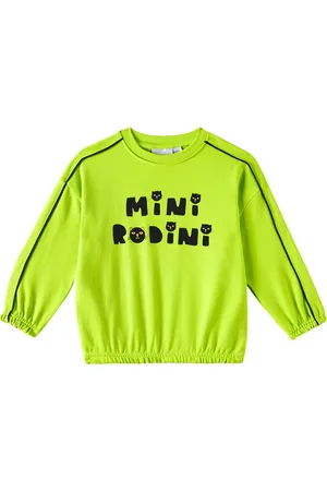 Mini Rodini Cats cotton sweatshirt