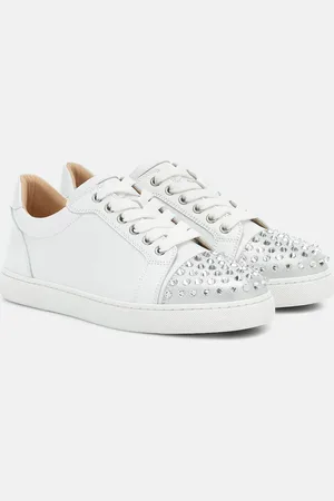 Christian Louboutin Vieira Spikes Krystal sneakers