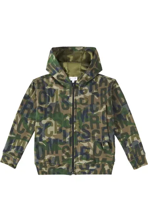 Marc Jacobs Camouflage cotton-blend fleece hoodie
