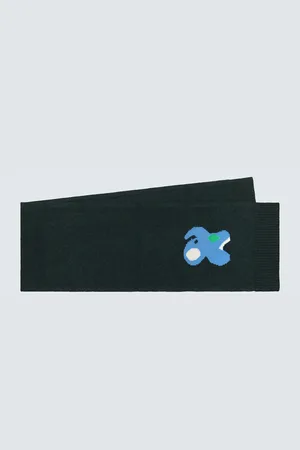 J.W.Anderson Intarsia-knit wool scarf