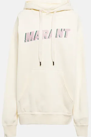 Marant Etoile Mansel logo cotton-blend hoodie