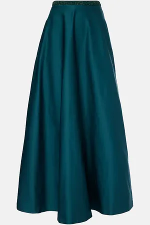 Max Mara Brasile embellished maxi skirt