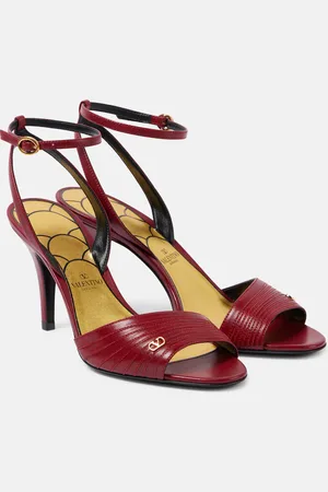 VALENTINO GARAVANI Ladycrush 85 leather sandals