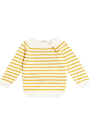 La Coqueta Campo striped cotton sweater
