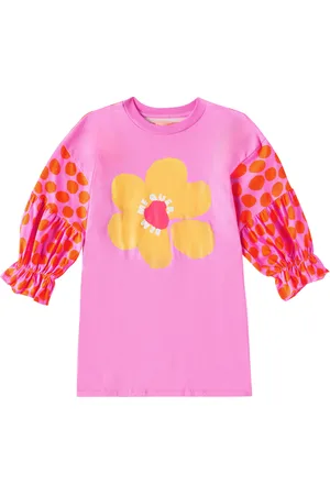 FÁBULA Bem Me Quer floral printed cotton dress