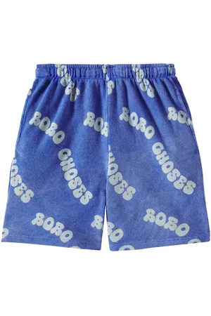 Bobo Choses Wavy logo cotton Bermuda shorts