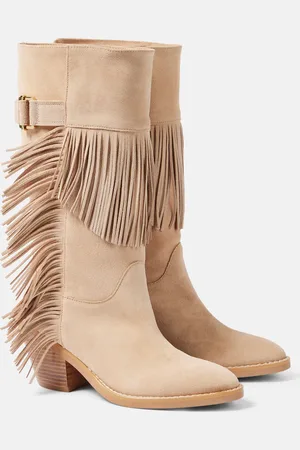 See by Chloé Santiag 65 suede knee-high boots