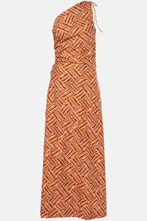 FAITHFULL THE BRAND Alskar striped cotton poplin maxi dress