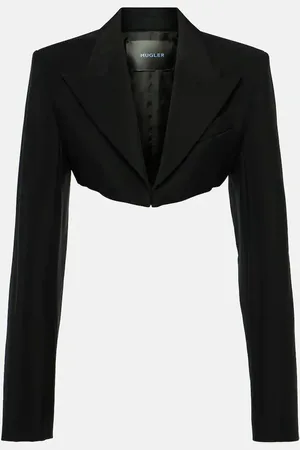MUGLER Cropped blazer