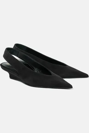 Totême Suede wedges