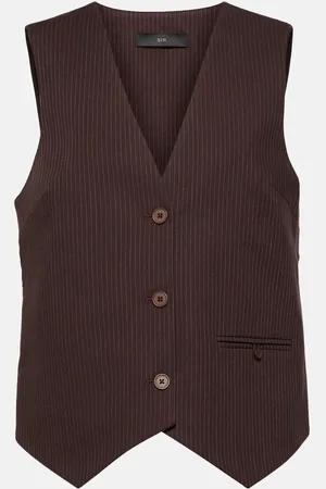 SIR Guillaume pinstriped vest