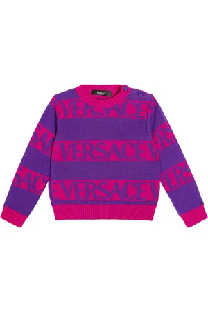 VERSACE Versace Allover wool sweater