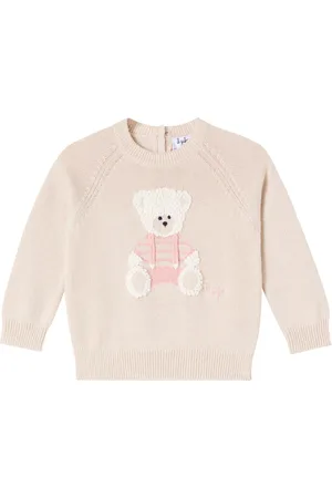 Il gufo Embroidered cotton sweater