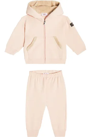 Il gufo Baby cotton-blend tracksuit