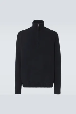 Allude Cashmere half-zip sweater