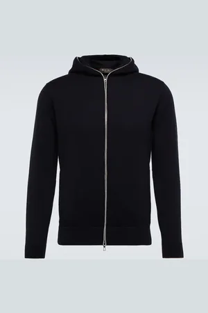 Loro Piana Cashmere and cotton hooded jacket