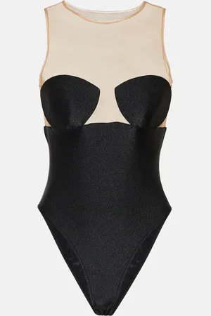 Adriana Degreas Hands tulle bodysuit