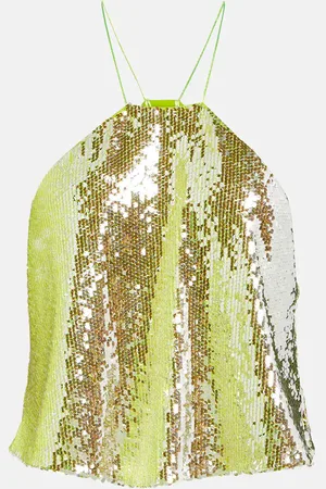 Dorothee Schumacher Glittering Nights sequined halterneck top